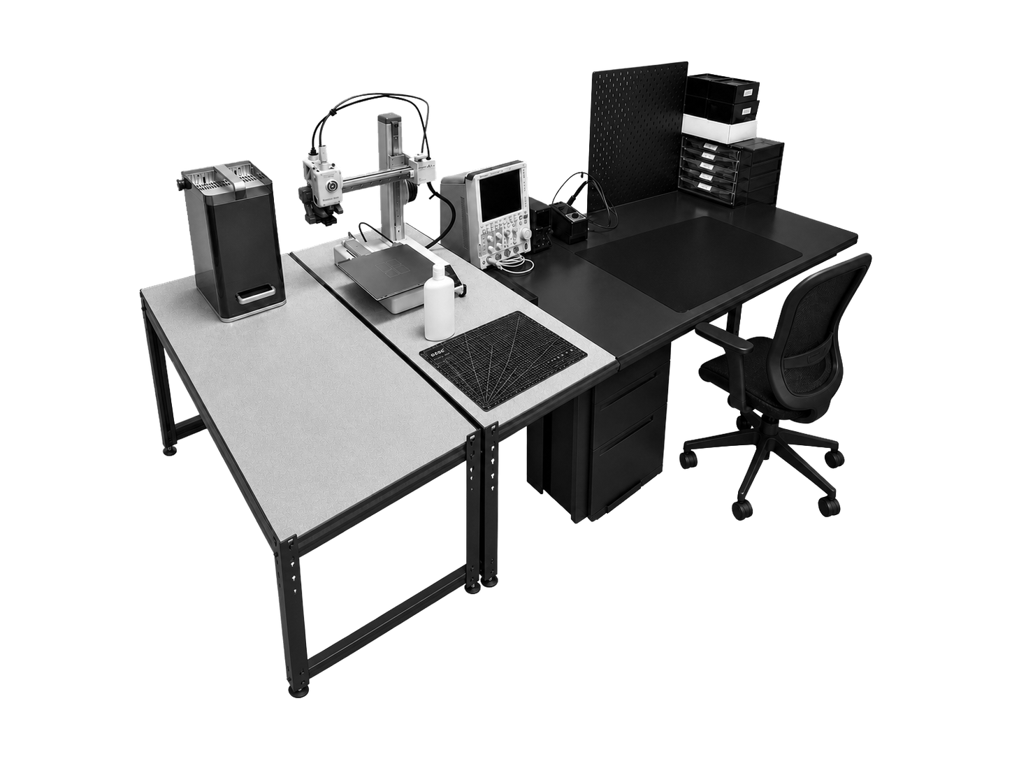 Innovation lab electronics workstation